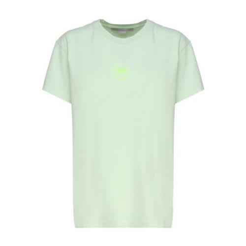 Groene biologisch katoenen T-shirts en Polos Stella McCartney , Green ...