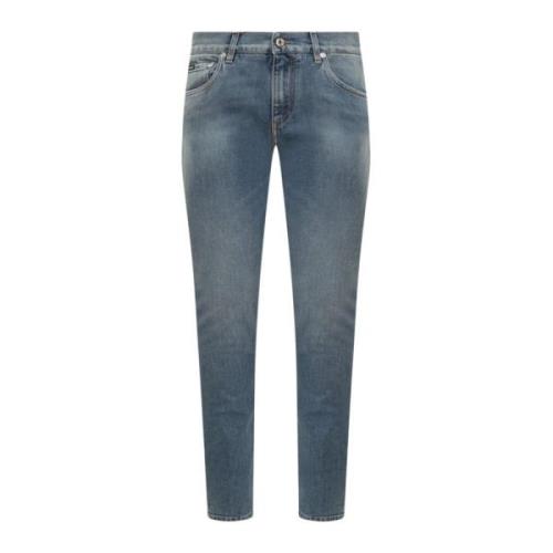 Slim-fit Jeans Dolce & Gabbana , Blue , Heren