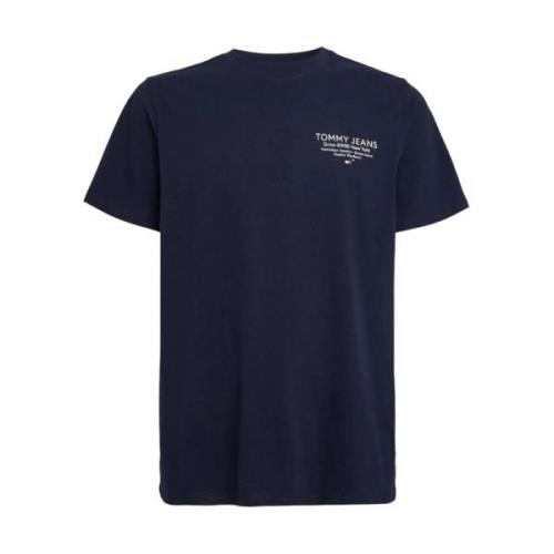 Grafisch T-shirt van overgangskatoen Tommy Jeans , Blue , Heren