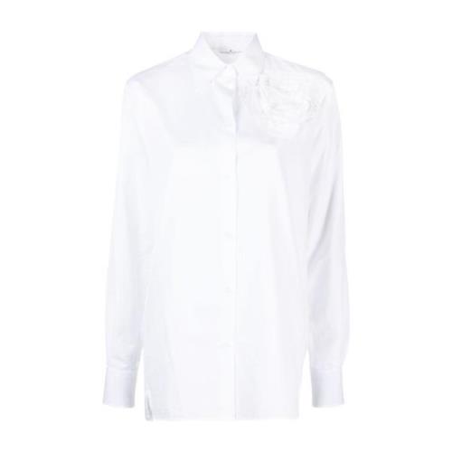 Stijlvolle Witte Shirt voor Vrouwen Ermanno Scervino , White , Dames