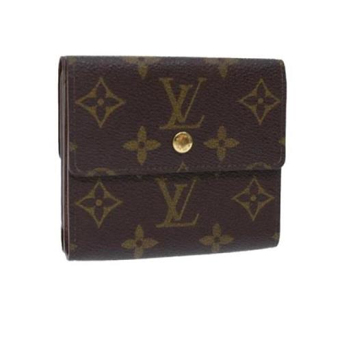 Pre-owned Canvas wallets Louis Vuitton Vintage , Brown , Dames