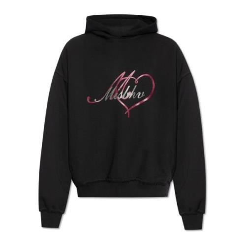 ‘I Love’ hoodie Misbhv , Black , Heren