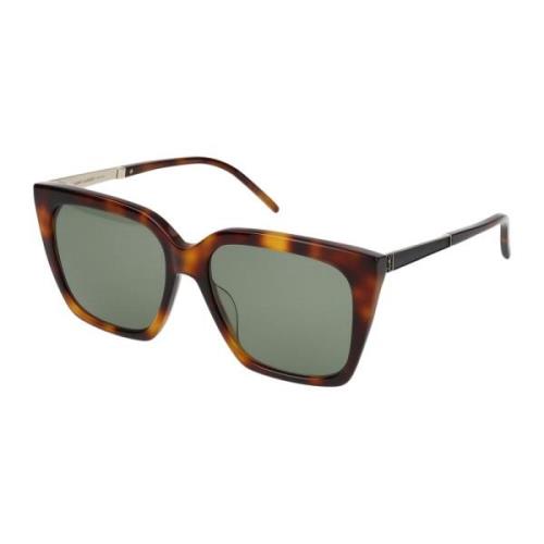SL M100 Sunglasses Saint Laurent , Brown , Dames