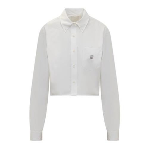 Stijlvolle Overhemden Givenchy , White , Dames