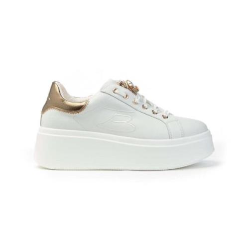 Iconische sneakers met Bijoux-details Tosca Blu , White , Dames