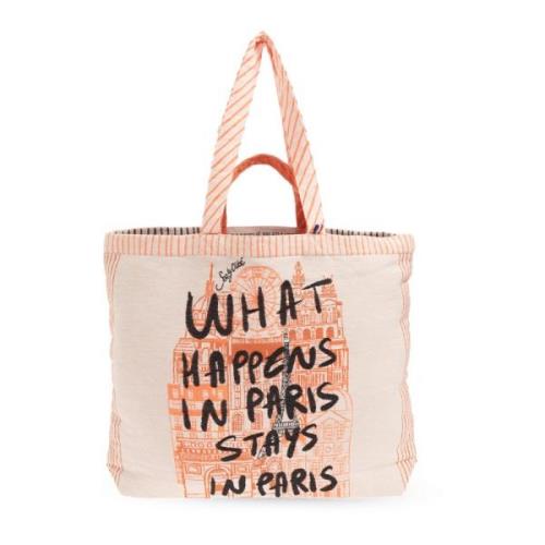 ‘What Happens’ boodschappentas See by Chloé , Pink , Dames