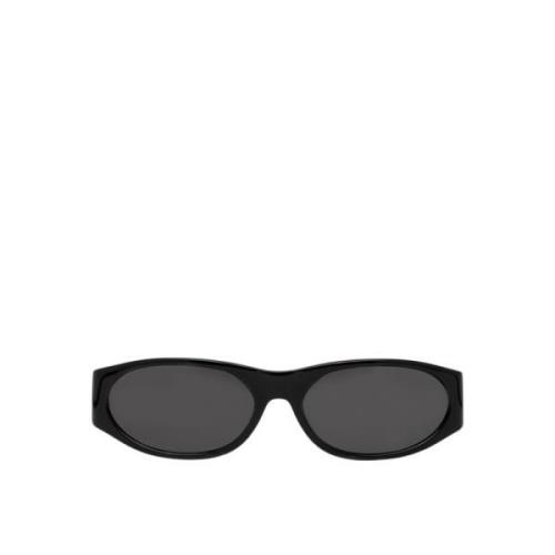 Italiaanse zonnebril met ovale montuur Flatlist , Black , Unisex