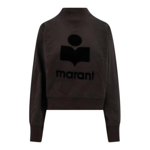 Zwart Logo Sweatshirt Isabel Marant , Black , Dames