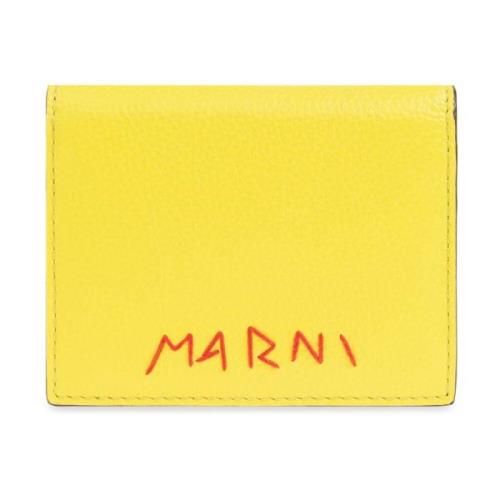 Kaarthouder Marni , Yellow , Dames