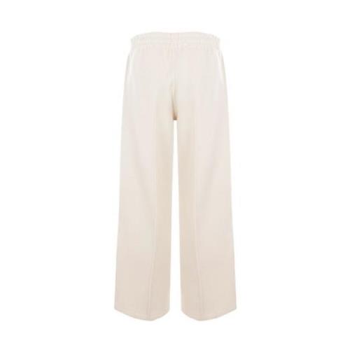 Wijde broek van wol Jil Sander , Beige , Dames