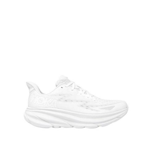 Ademende Tech Stof Clifton 9 Sneakers Hoka One One , White , Heren
