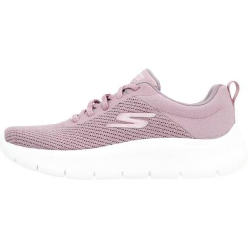 Flex Damessneakers Skechers , Pink , Dames