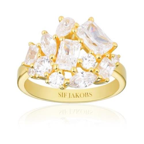 Ivrea Gouden Ring Sif Jakobs Jewellery , Yellow , Dames