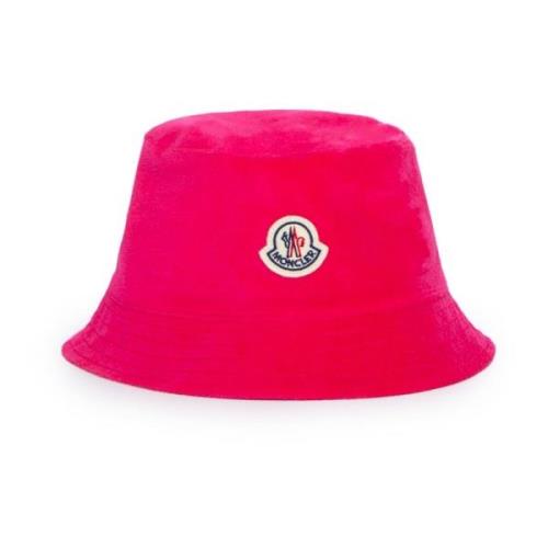 Roze Terry Bucket Hat voor vrouwen Moncler , Pink , Dames