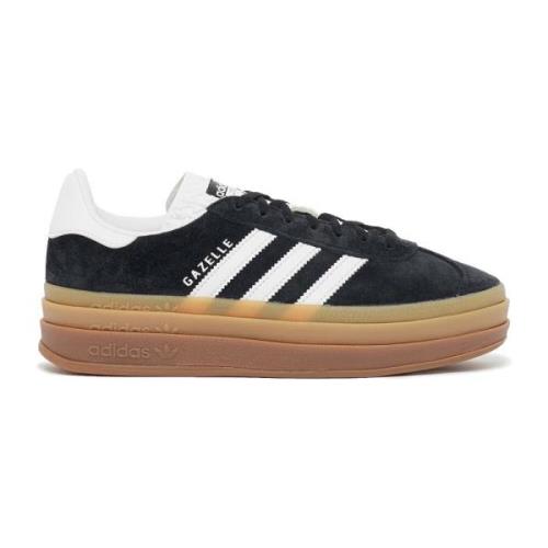 Stoere Kern Zwart Wit Sneakers Adidas , Black , Dames