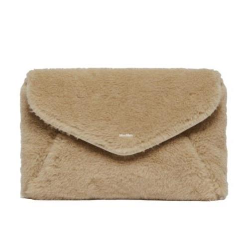 Teddy Clutch in Beige Max Mara , Beige , Dames