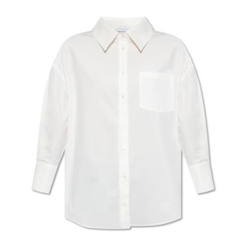 Mika katoenen shirt Anine Bing , White , Dames