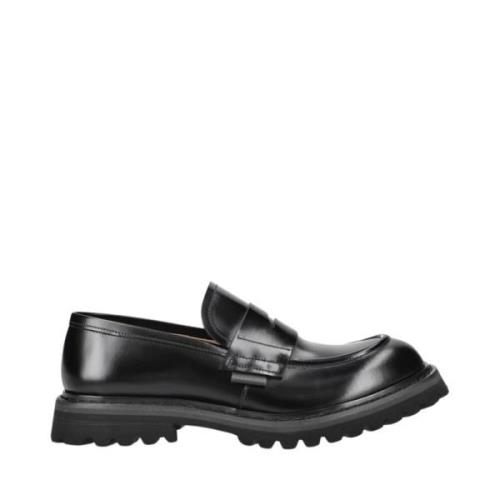 Klassieke herenloafer van zwart rubber Premiata , Black , Heren