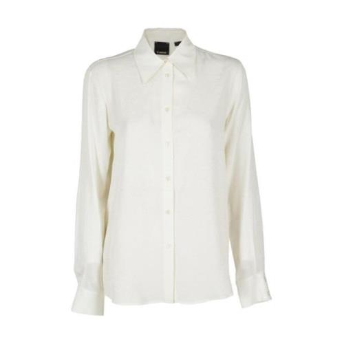 Witte shirts voor vrouwen Pinko , White , Dames