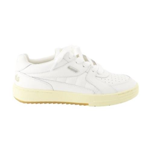 Leren Veterschoenen Palm Angels , White , Dames