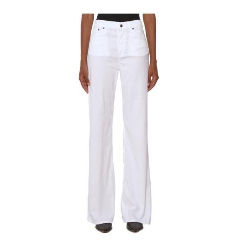 Uitlopende broek Dondup , White , Dames