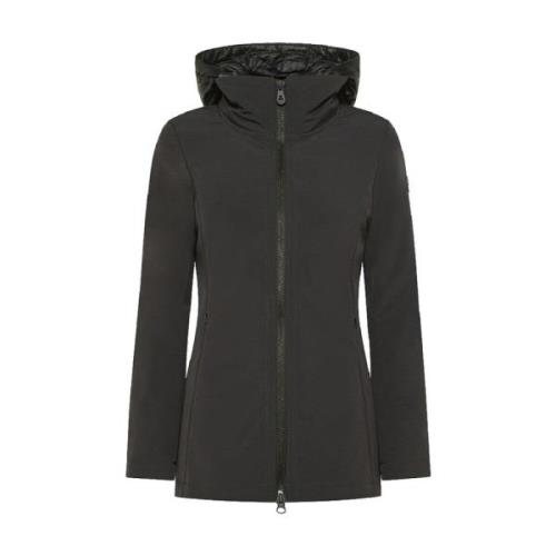 Dames Winterjas Peuterey , Black , Dames