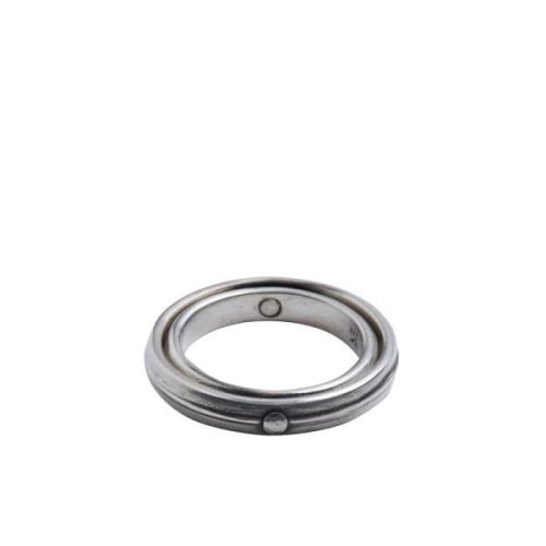 Zilveren Ring Werkstatt:Munchen , Gray , Unisex