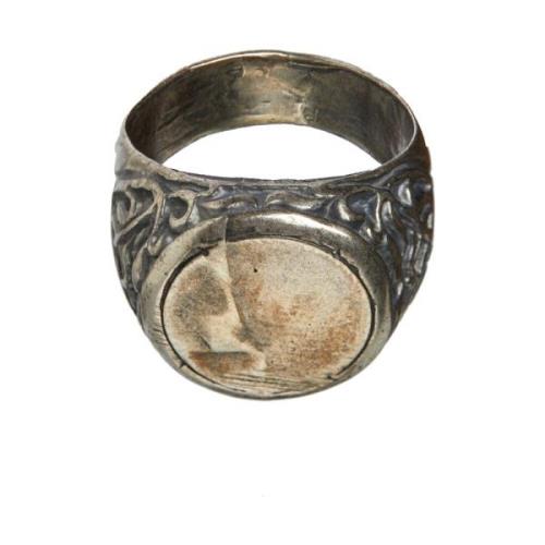 925 Zilveren Ring Goti , Gray , Unisex