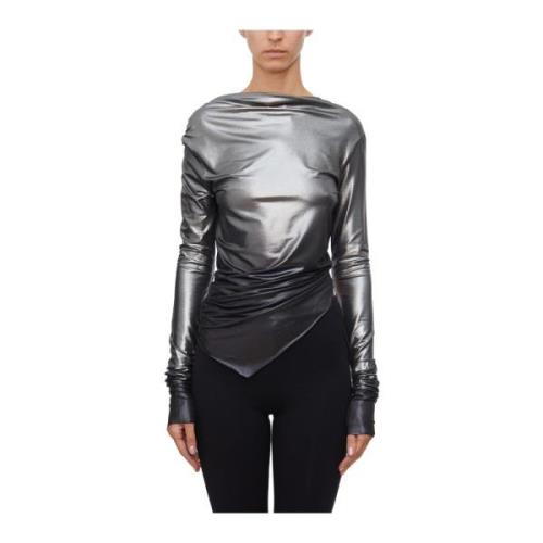 Gradient Top Rick Owens , Gray , Dames