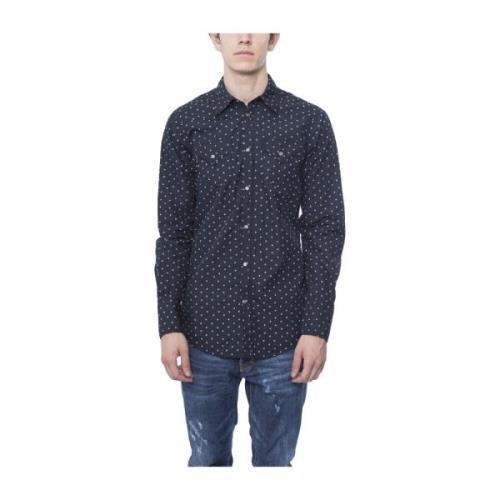 Normaal shirt Dsquared2 , Blue , Heren