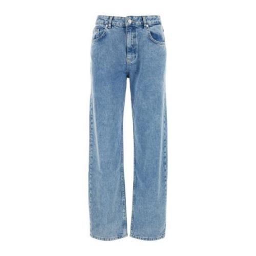 Klassieke Denim Jeans Moschino , Blue , Dames