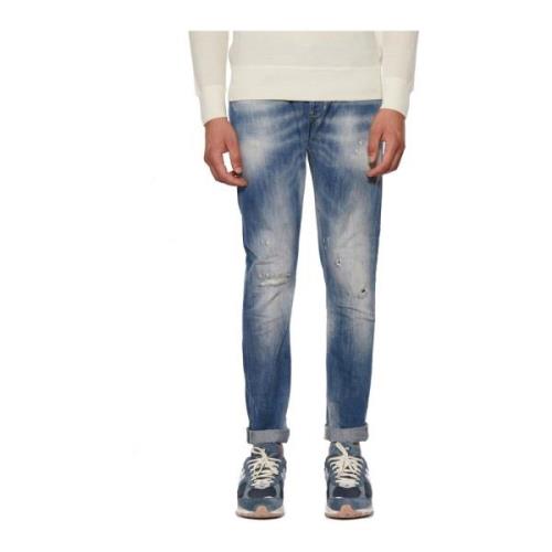 Slimfit-jeans Dondup , Blue , Heren