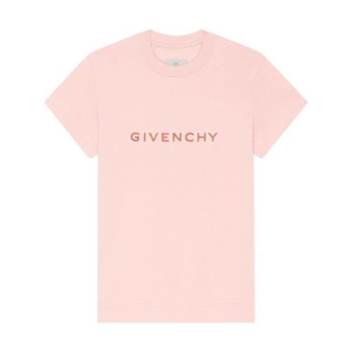 Roze Crew Neck T-shirts en Polos Givenchy , Pink , Dames