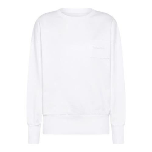 Witte Brigitte Sweatshirt, Oversized Fit Philippe Model , White , Dame...