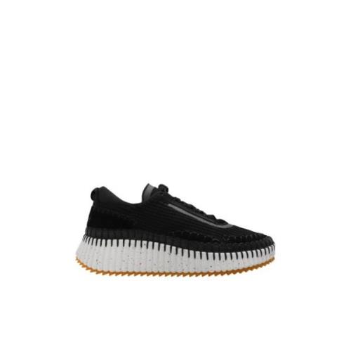 Zwarte Nama Sneakers Chloé , Black , Dames