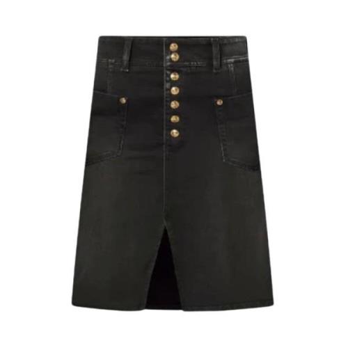 Midi -rokken Versace Jeans Couture , Black , Dames