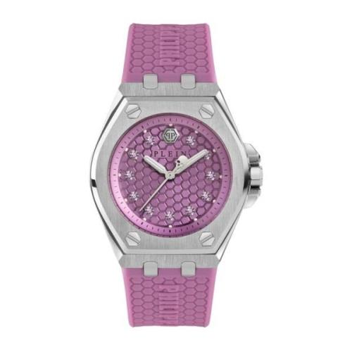 Extreme Lady Crystal Horloge Philipp Plein , Purple , Dames