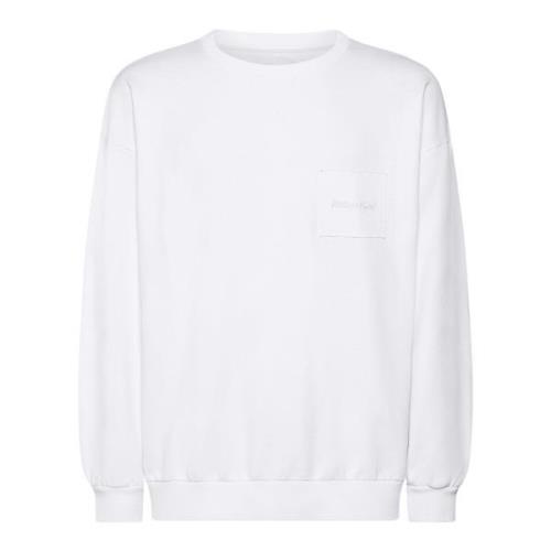 Bastien Oversized Witte Katoenen Sweatshirt Philippe Model , White , H...