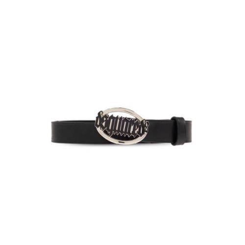 Riem met logo Dsquared2 , Black , Dames