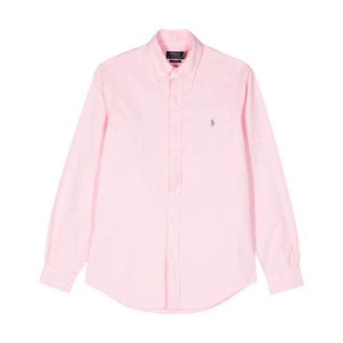 Custom Fit Oxford Overhemd Ralph Lauren , Pink , Heren