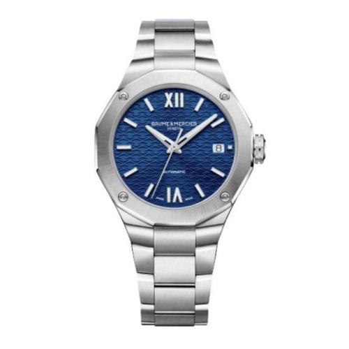 Riviera 10679 Automatisch Stalen Horloge Baume et Mercier , Blue , Dam...