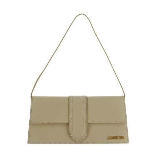 Lange Leren Handtas Jacquemus , Beige , Dames