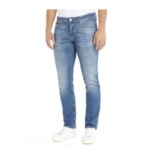Heren Jeans in effen kleur met knoop- en ritssluiting Tommy Hilfiger ,...