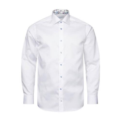Moderne Fit Overhemd Eton , White , Heren