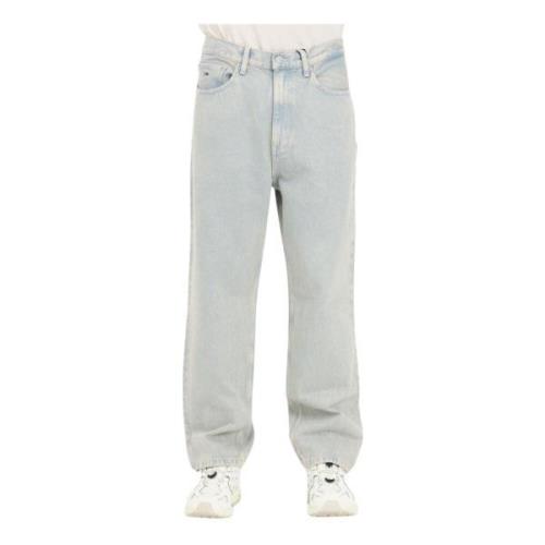 Wijd uitlopende jeans in zandkleur Tommy Jeans , Blue , Heren