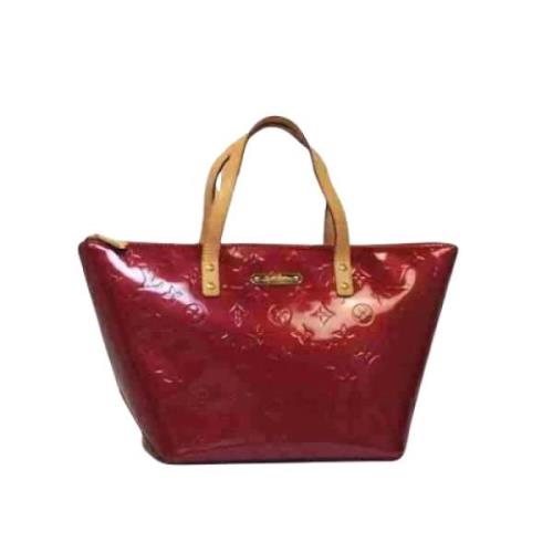 Pre-owned Leather louis-vuitton-bags Louis Vuitton Vintage , Red , Dam...