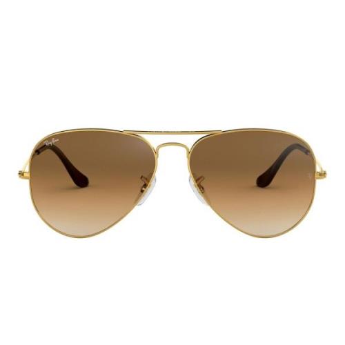 Iconische Aviator Zonnebril Ray-Ban , Yellow , Heren