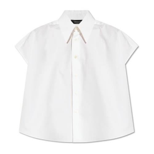 Shirt met korte mouwen Fabiana Filippi , White , Dames