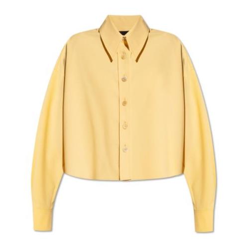 Ruimvallend shirt Fabiana Filippi , Yellow , Dames