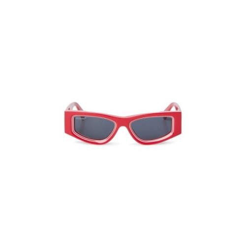 Andy Oeri047 Off White , Red , Unisex